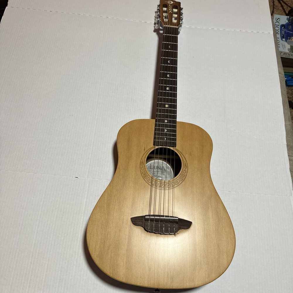 Luna Gypsy Muse Dreadnought Acoustic Guitar
